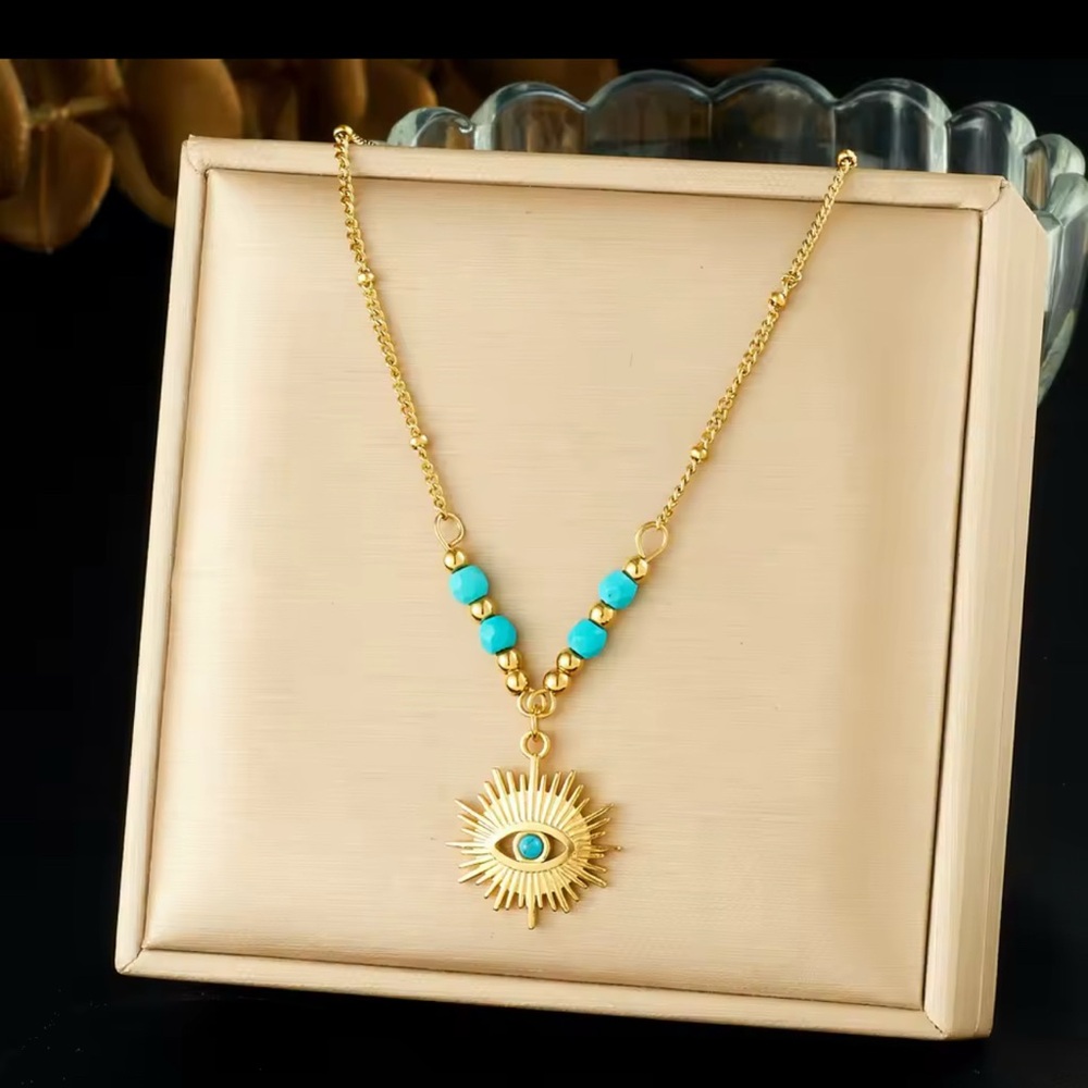 18k gold plated stainless steel Necklace